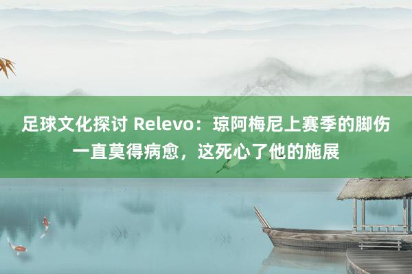 足球文化探讨 Relevo：琼阿梅尼上赛季的脚伤一直莫得病愈，这死心了他的施展